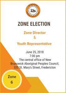 Zone 6 Election @ New Brunswick Aboriginal Peoples Council