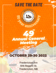 2022 NBAPC Annual General Meeting @ Fredericton Inn